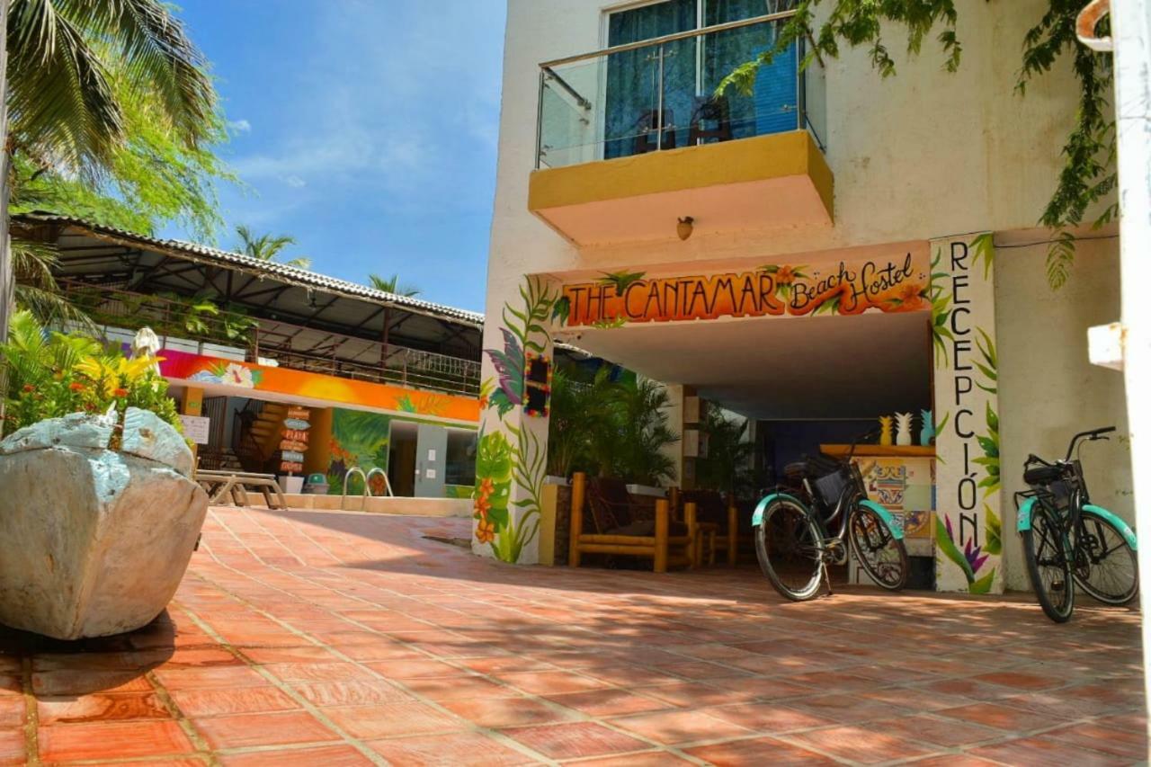 The Cantamar Beach Hostel Santa Marta  Exterior foto